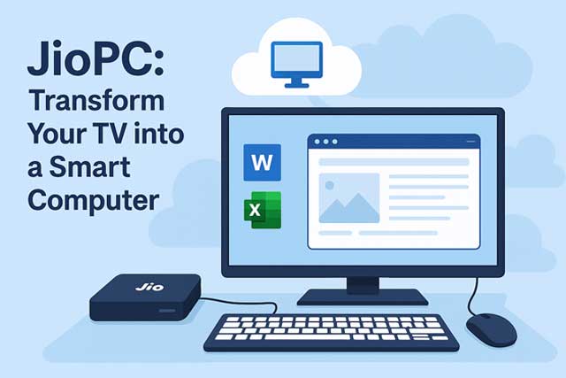 JioPC: Transform Your TV into a Smart Computer for Just ₹5,499