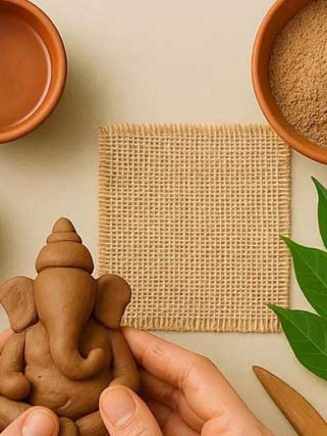 Eco-Friendly Ganpati at Home