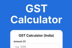GST Calculator Online